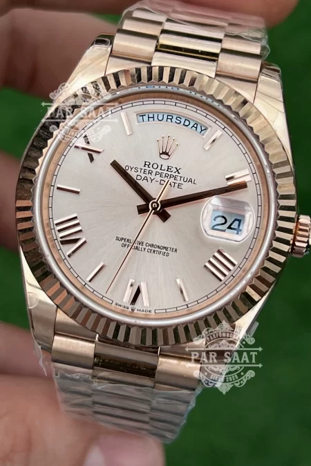 Rolex Day-Date Everose Gold Rose Kadran 228235