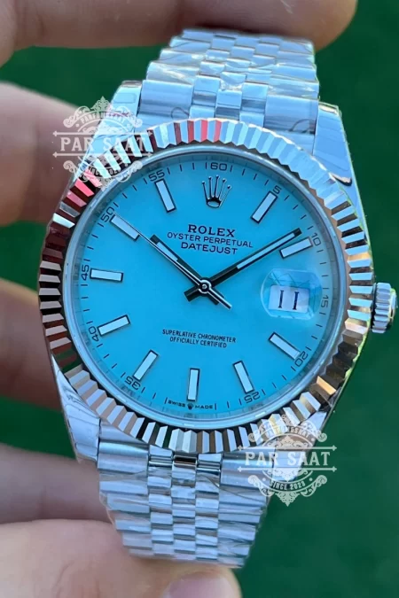 Rolex Datejust 41 Tiffany Index Kadran Jubilee