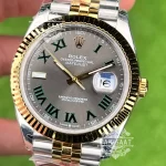 Rolex Datejust Two Tone Wimbledon Clean Factory