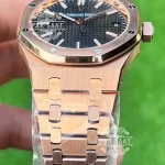AP Royal Oak Rose Gold Siyah Kadran 15500ST Eta Saat
