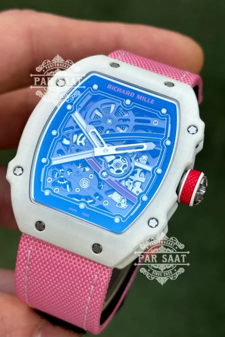Richard Mille RM 67-02 Pinturault Pembe Kordon Saat