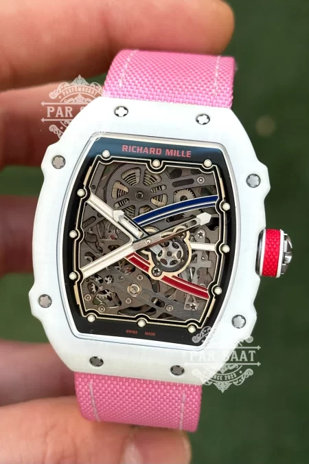 Richard Mille RM 67-02 Pinturault Pembe Kordon Saat