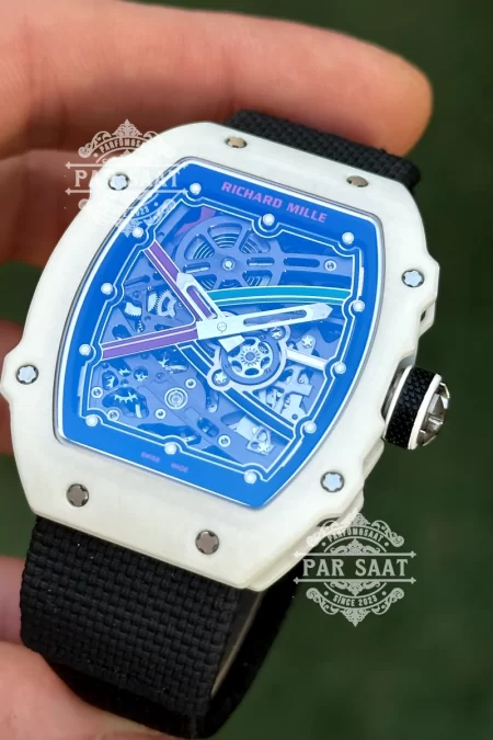 Richard Mille RM 67-02 White Carbon Saat 37gr.