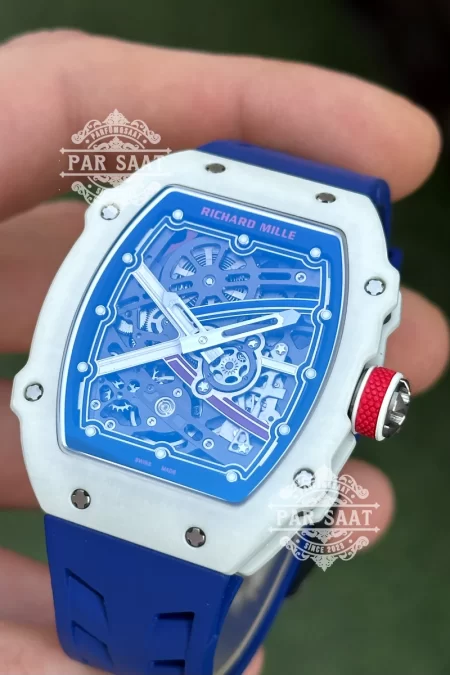 Richard Mille RM67-02 Alexis Pinturault Ultra Slim Beyaz Karbon